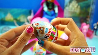 Spongebob Kinder Surprise Eggs Play Doh Peppa Pig Frozen Hello Kitty