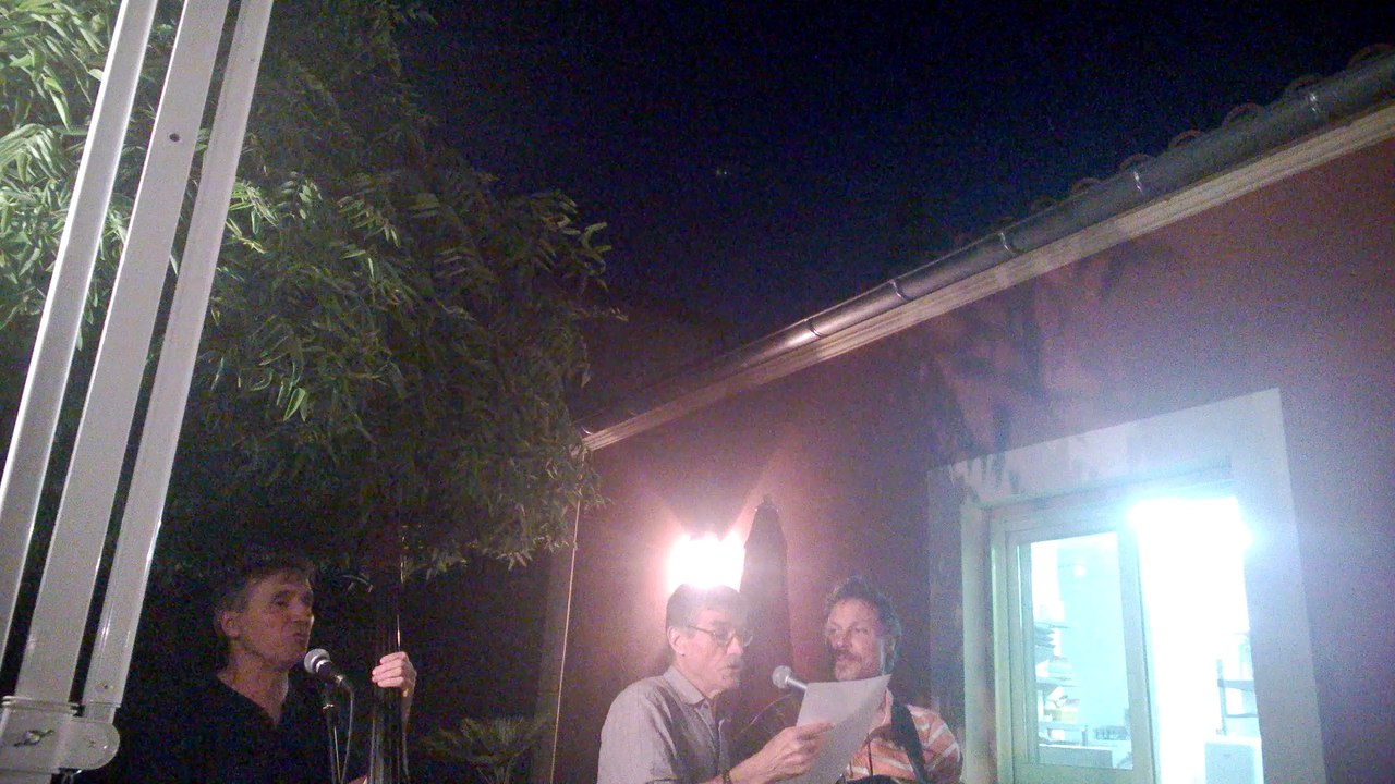 les Inkonitos au restaurant La Maison Rose de Forcalquier  lors de la fête de la musique.