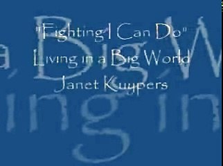 Janet Kuypers' poem  "Fighting I Can Do" live 07/17/07 #1