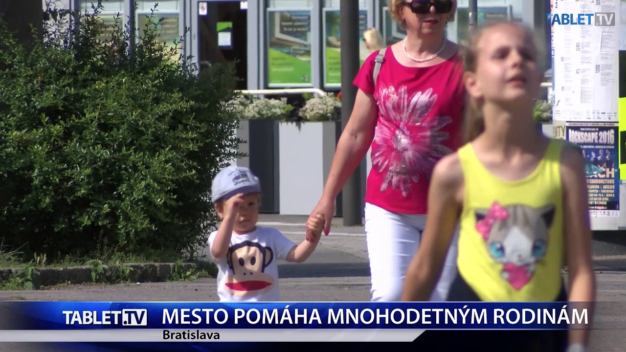 BRATISLAVA: Hlavné mesto aj tento rok poskytuje finančnú pomoc mnohodetným rodinám