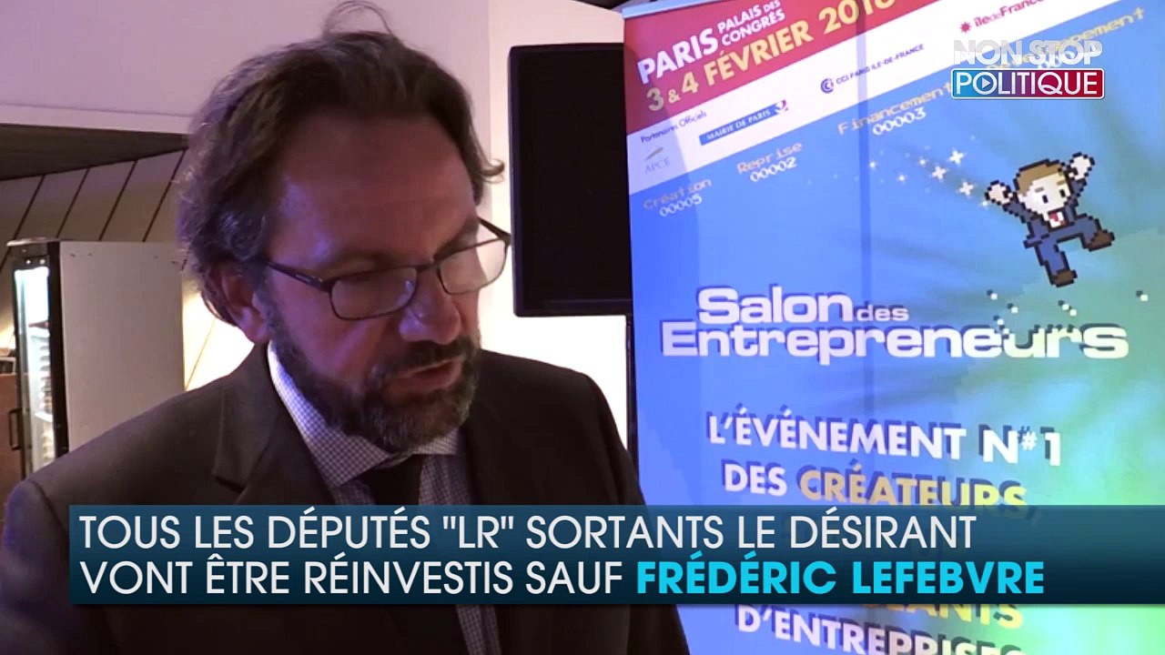 Nicolas Sarkozy refuse de réinvestir Frédéric Lefebvre