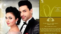 Divyanka Tripathi & Vivek Dahiya's EXCLUSIVE WEDDING CARD