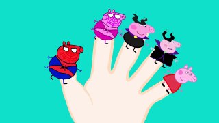 Peppa Pig Crying kidneping SpiderMan vs Maleficent Finger Family Nursery Rhymes new episode Parody