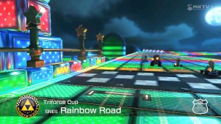 Mario Kart 8 Highlight Reel #29 - Rainbow Road (SNES)