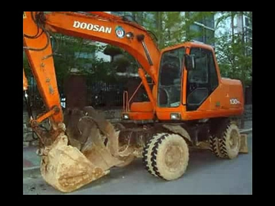 DAEWOO DOOSAN SOLAR 130W-Ⅲ WHEELED EXCAVATOR Service Parts Catalogue Manual
