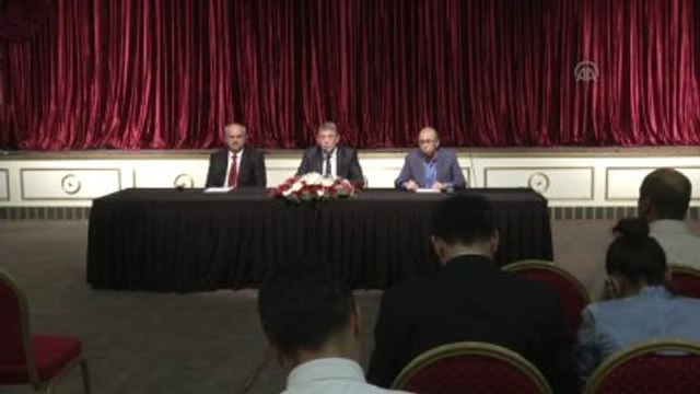 MHP Olağanüstü Kongresi Divan Başkanı Dervişoğlu'nun Basın Toplantısı (1)