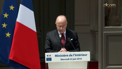 Conférence de Bernard Cazeneuve sur la manifestation du 23 juin 2016