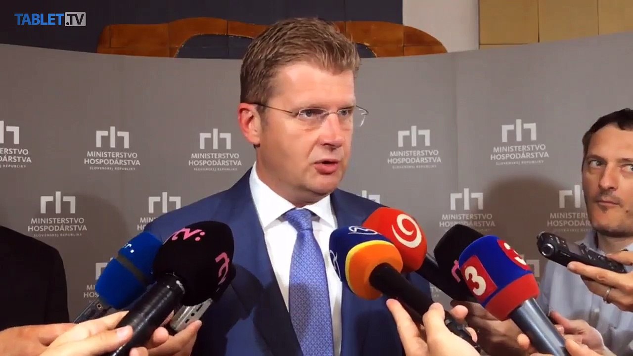 ZÁZNAM: Brífing ministra hospodárstva SR Petra Žigu