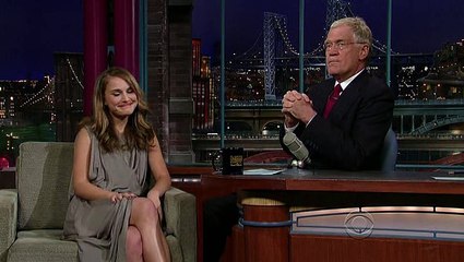 Natalie Portman on The Late Show with David Letterman - November 7, 2008