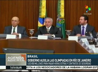 Brasil: Río recibe 830 mdd para seguridad en Juego Olímpicos