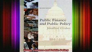 READ book  Public Finance and Public Policy Full Free