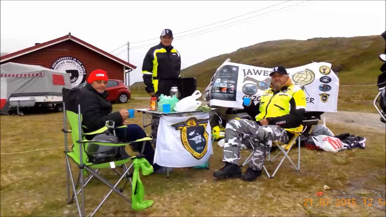 *JAWERTU* NORDKAP 2015.. 21. BÖLÜM NORDKAP'TA KAMP..