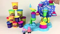 Play Doh Cupcakes with Peppa Pig ❤ Plastilina Magdalenas con Peppa Pig Playdough