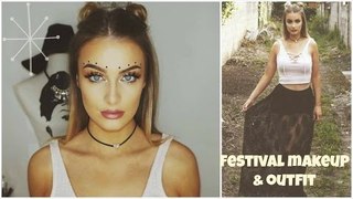 Music Festival | Makeup and Outfit Inspiration ❤