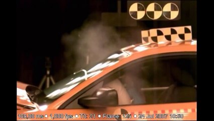 2007 Ford Mustang Coupe 25 Mp/h NHTSA Frontal Impact