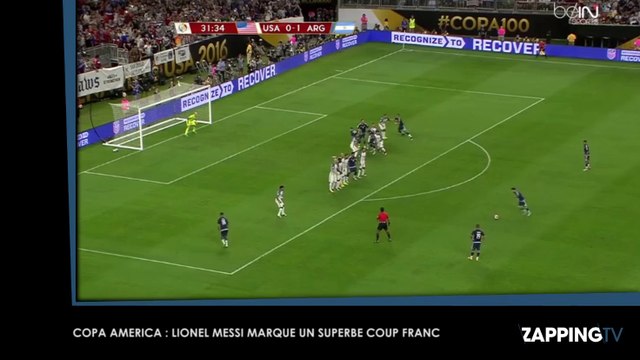 Copa America : L'incroyable coup franc de Lionel Messi qui bat un nouveau record (Vidéo)
