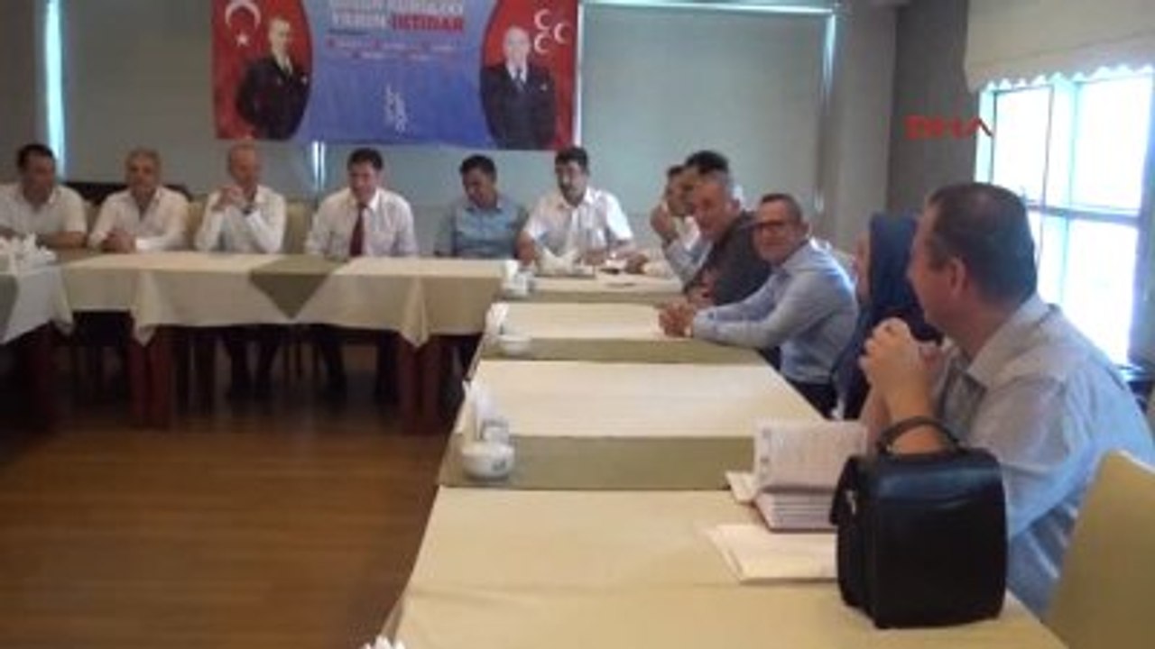 Aksaray Sinan Oğan, Oktay Vural'ın İstifasına Değişimden Yana Olduğuna Dair Bir İstifadır