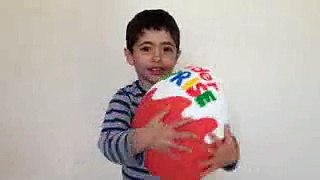 Super Giant Kinder Surprise Egg Peppa Pig and Mickey Mouse Clubhouse Toys Opening Unboxing In Full