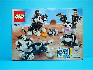 레고 Lego 31021 Furry Creatures (Puppy) - Build Review