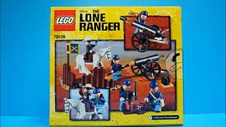 Lego Lone Ranger 79106 Cavalry Builder Set - Build Review 레고 장난감
