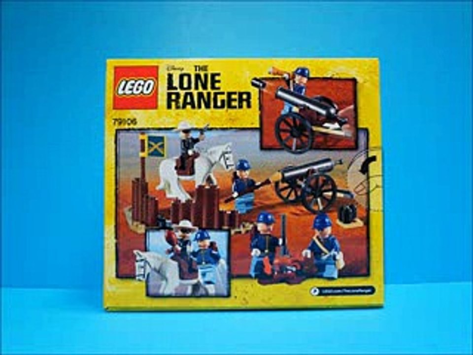 Lego Lone Ranger 79106 Cavalry Builder Set - Build Review 레고 장난감