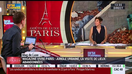 Le Mag de Luxe: Vivre Paris présente à sa une "Jungle urbaine, la visite de lieux abandonnés" - 22/06