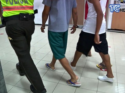 Dos motorizados que habrían asaltado a una pareja fueron capturados por la Policía Nacional