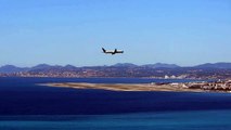 Boeing 767-400 Delta airlines Runway 22 approach (LFMN/NCE)