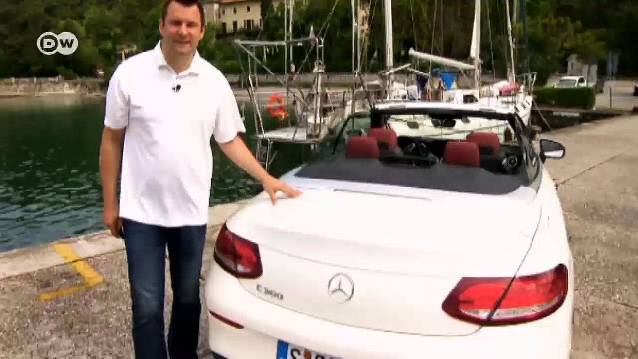 Frischluft im mercedes c300 cabriolet | motor mobil