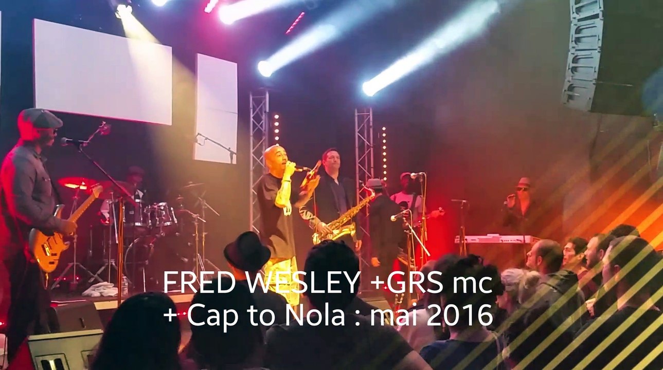 Fred wesley + grs Mc + Cap to nola mars 2016 Deux Pièces Cuisine