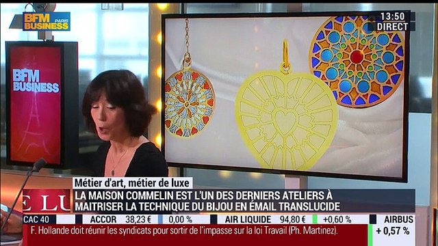 Métiers d'art, Métiers de luxe: Créateur de bijoux en émail translucide - 22/06