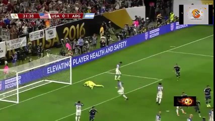 ملخص مباراة الأرجنطين وأمريكا 4-0 بطولة كوبا أمريكا 2016
