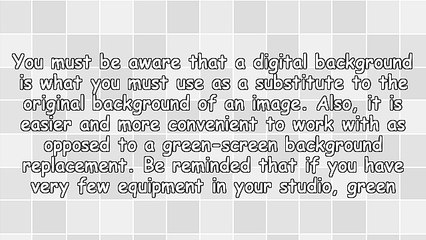 The Importance Of Digital Backgrounds To Photography Businesses Today