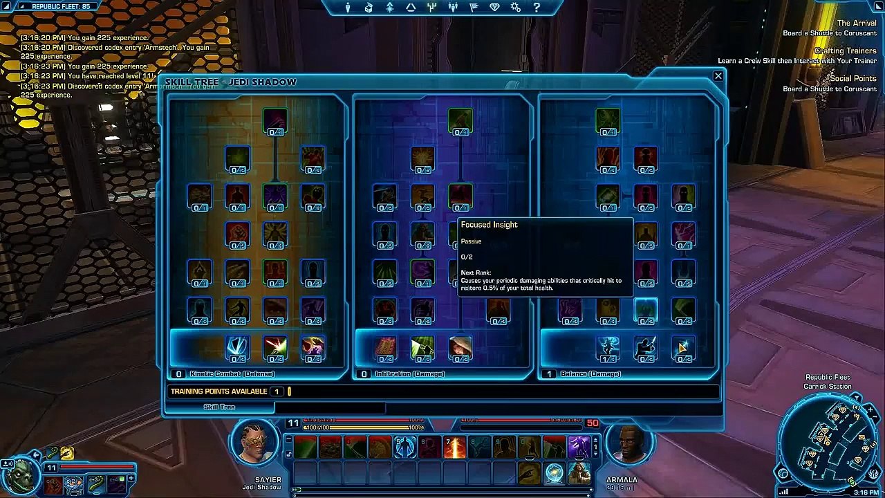 Star Wars: The Old Republic Gameplay Part 25: Fleet Upkeep