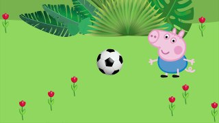 Peppa Pig Football #Gerge Toothache Crying# DINOSAURS AND SHIT # Nursery Rhymes Lyrics and more