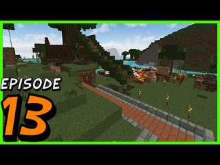 Minecraft Going Ham ep 13 - The Path Goes Up and Down! (oddcrraft)