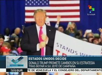 Donald Trump despide a su jefe de campaña Corey Lewandowski