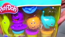 Play doh Ocean Animal Tools  &  Play Doh Sea Animal  Masha & the Bear Mermaid play dough  by Kids TV