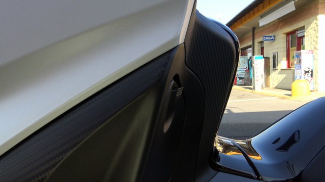 HONDA INTEGRA REAR FENDER CARBON LOOK (VIDEO 4K)