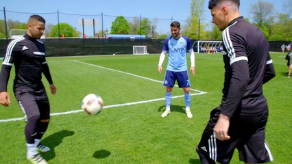 Shooting with David Villa | F2 VS USA