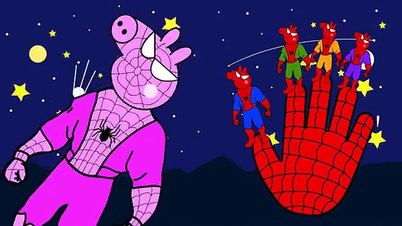 Peppa Pig Police Finger Family Song for Children