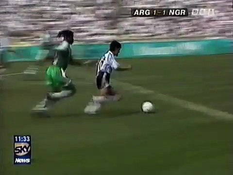 Argentina v Nigeria Olympic Football Final Atlanta 1996