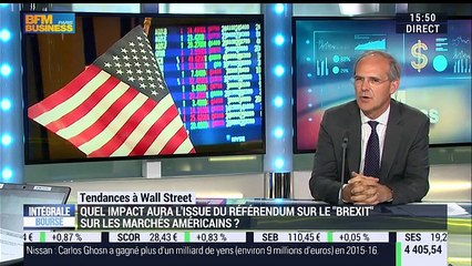 Les tendances à Wall Street: Quel impact aura l'issue du référendum sur le "Brexit" sur les marchés américains ? - 22/06