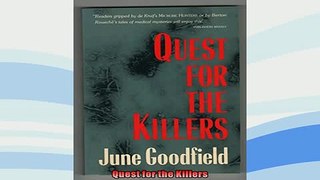 FREE PDF  Quest for the Killers  FREE BOOOK ONLINE