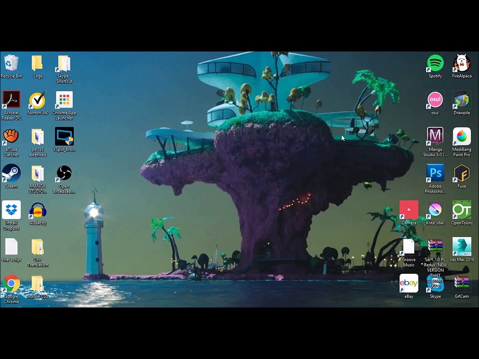 Chihiro and Haku speedpaint- Spirited Away