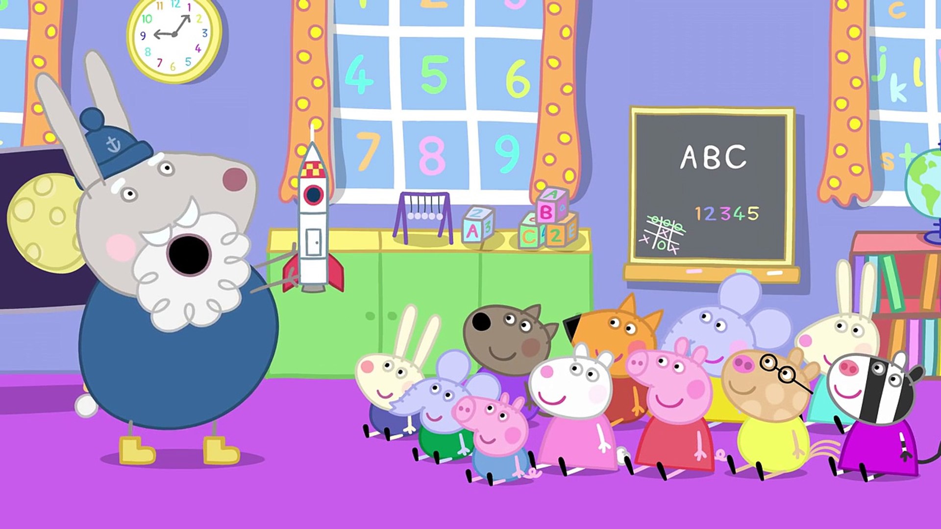 Peppa Pig Meet The Rabbit Family Dailymotion Video