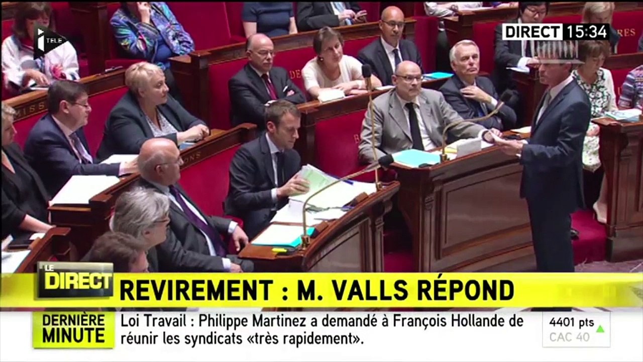 Le gouvernement "garantit" la liberté de manifester "avec constance et esprit de responsabilité"