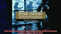 there is  PHRSPHR Professional in Human Resources Certification Practice Exams AllinOne