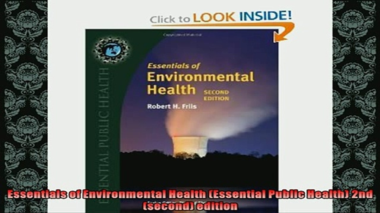 FREE DOWNLOAD  Essentials of Environmental Health Essential Public Health 2nd second edition  FREE BOOOK ONLINE