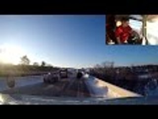 Trucker Rudi 01/12/16 360 car spin-outs